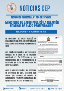 NOTICIAS CEP